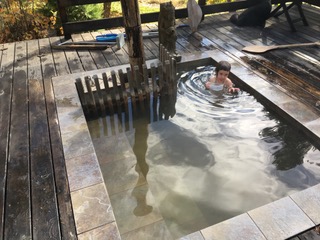 Kid in the Hot tub